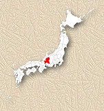 Location of Gifu Prefecture in Japan