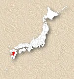 Location of Kumamoto Prefecture in Japan