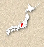Location of Nagano Prefecture in Japan