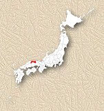 Location of Tottori Prefecture in Japan