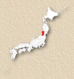 Location of Yamagata Prefecture in Japan